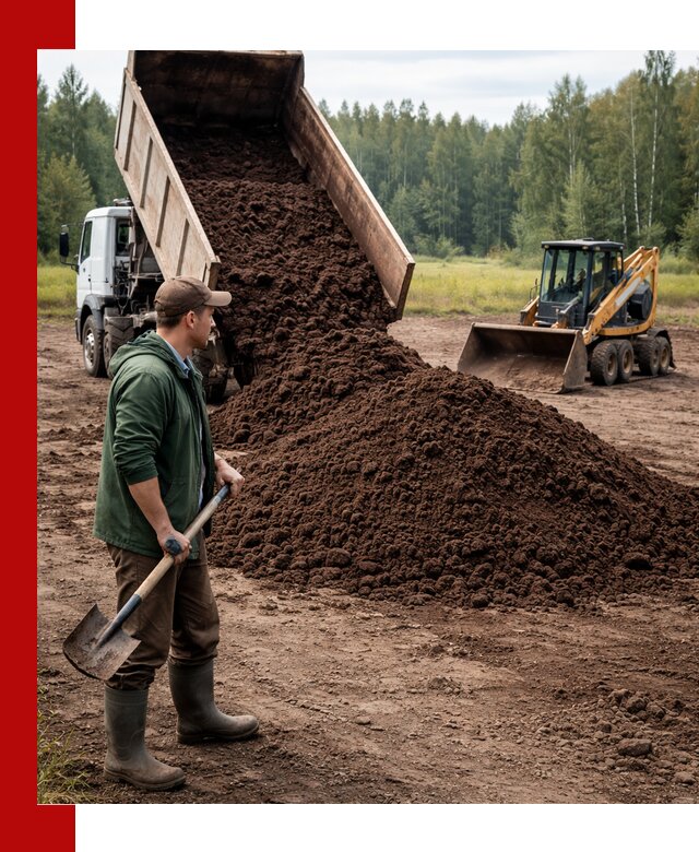 Купить верховой торф с доставкой в Еманжелинске для садоводства и растений