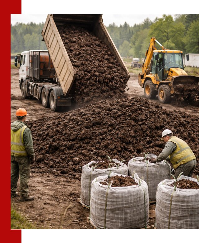 Доставка нейтрального торфа в Еманжелинске оптом и в розницу