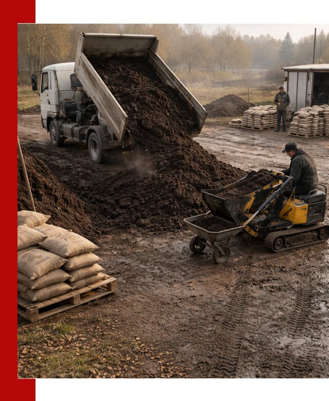 Кислый торф в доставке по выгодным ценам в Еманжелинске