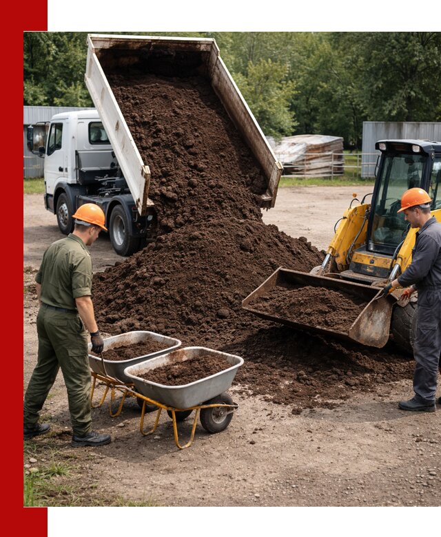 Доставка торфо-земляной смеси в Еманжелинске для огорода и ландшафта