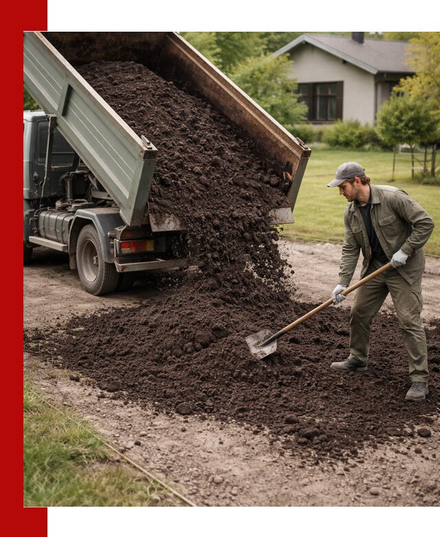 Чернозем для газона с доставкой в Еманжелинске быстро и качественно