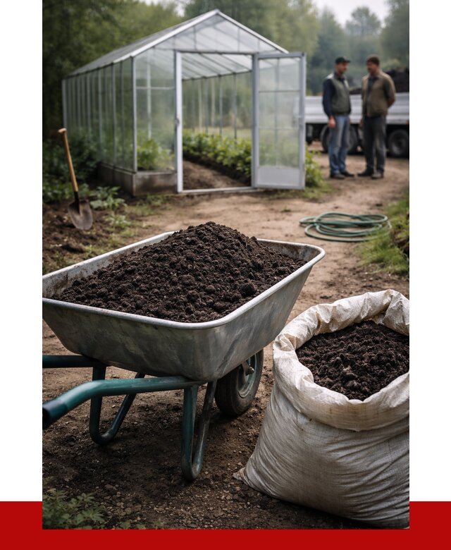 Чернозем для теплицы в Еманжелинске с доставкой от 1541 р. | ПРОНЕРУДМнж