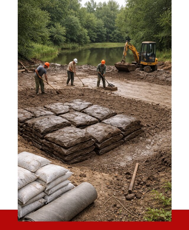 Купить глину для пруда в Еманжелинске от 4622 р. с доставкой | ПРОНЕРУДМнж