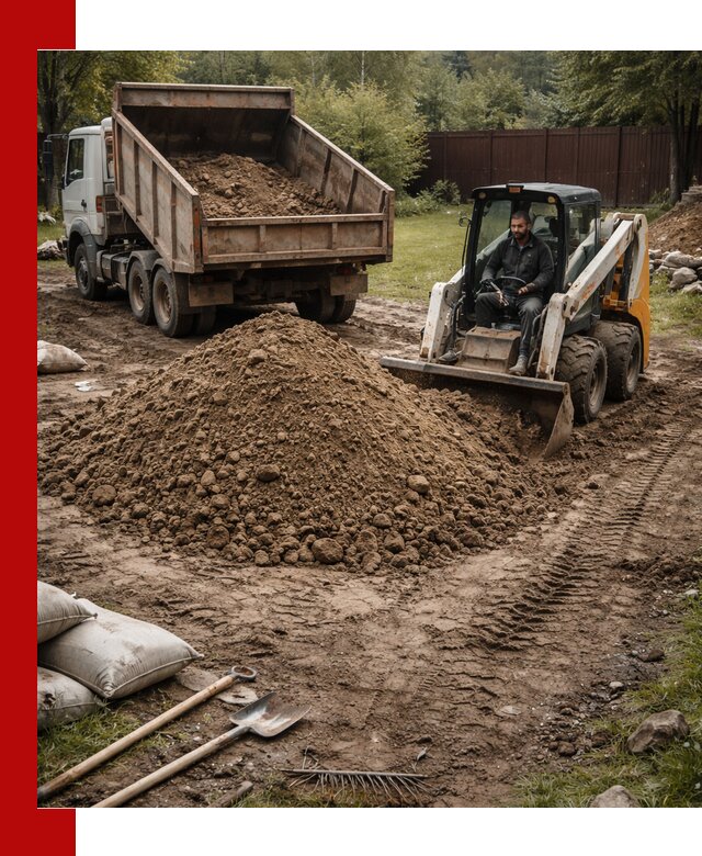 Суглинок для планировки участков в Еманжелинске с доставкой и выгрузкой