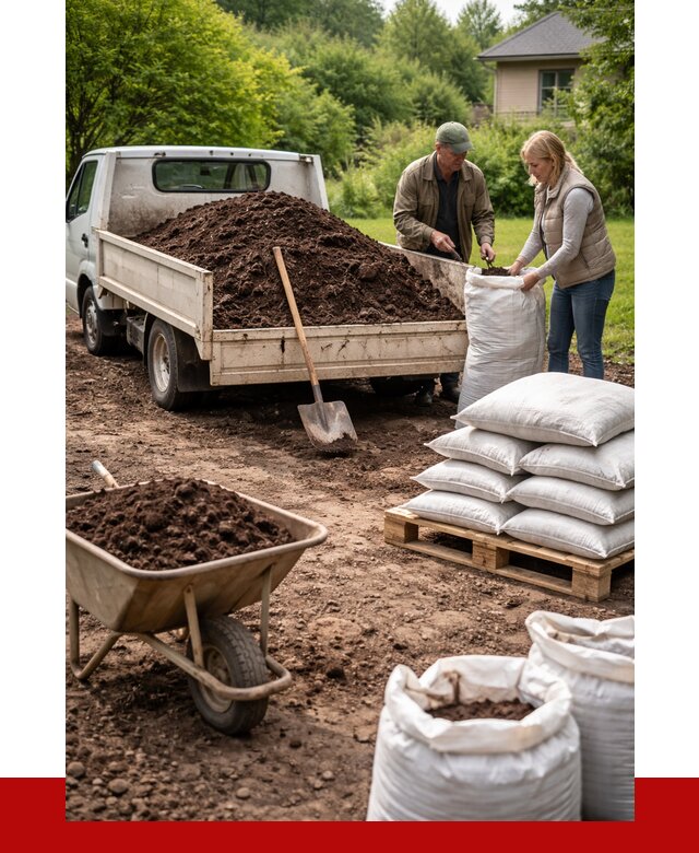 Перегной в мешках с доставкой в Еманжелинске от 2260 р. | ПРОНЕРУДМнж