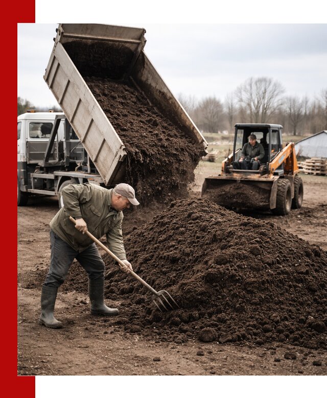 Доставка и продажа перегноя в Еманжелинске быстро и дешево