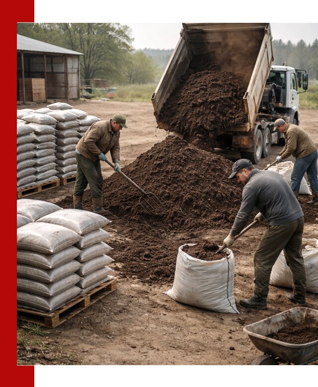 Доставка компоста оптом и в розницу в Еманжелинске