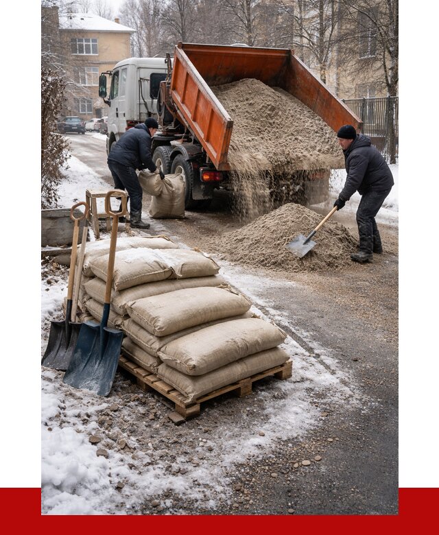 Противогололедные материалы оптом в Еманжелинске от 4314 р. | ПРОНЕРУДМнж