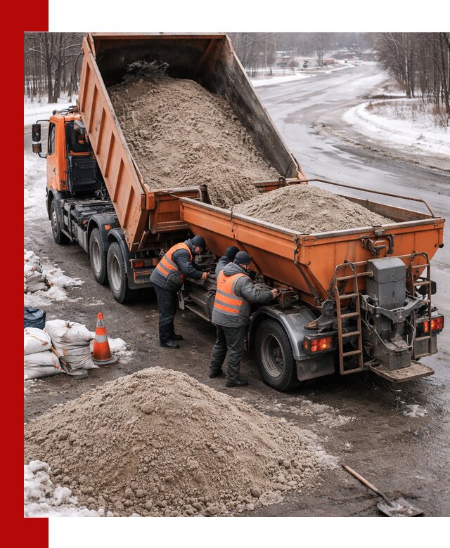 Поставка и вывоз пескосоля в Еманжелинске оптом и в розницу