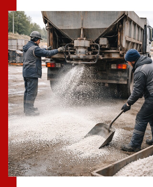 Доставка и продажа хлористого кальция в Еманжелинске