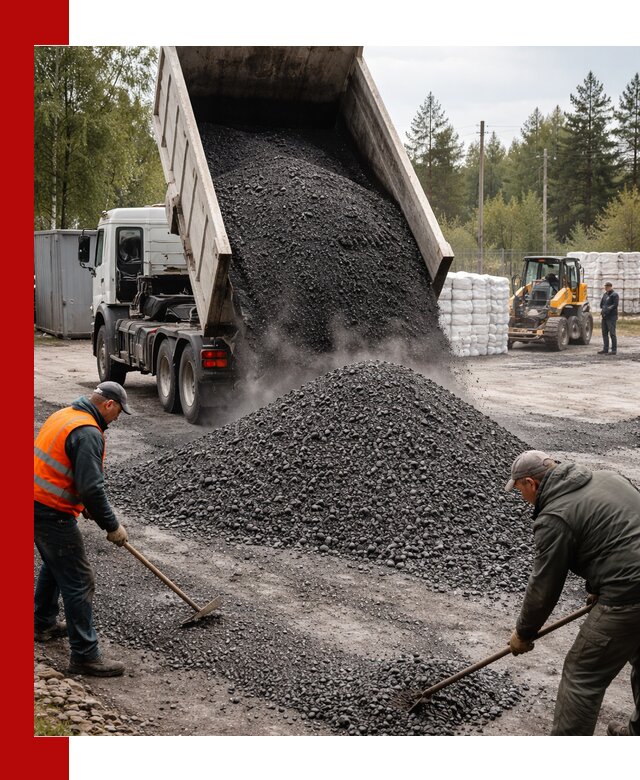 Доставка и продажа асфальтного гранулята в Еманжелинске