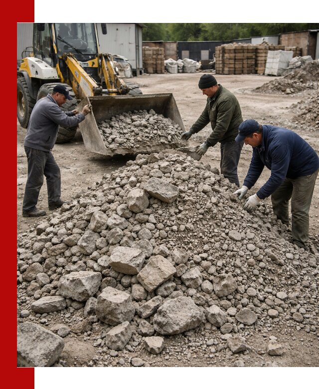 Демонтаж и вывоз бой бетона в Еманжелинске