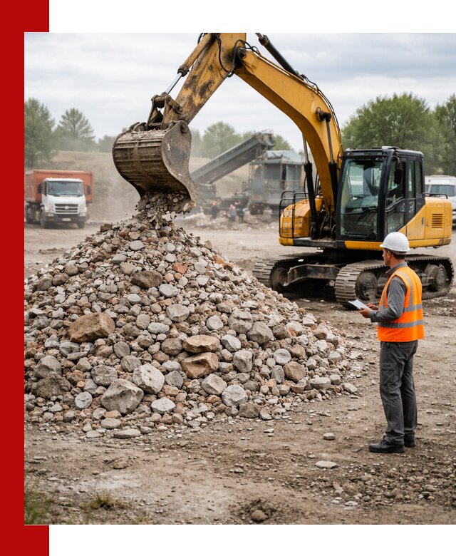 Доставка и вывоз строительного боя в Еманжелинске