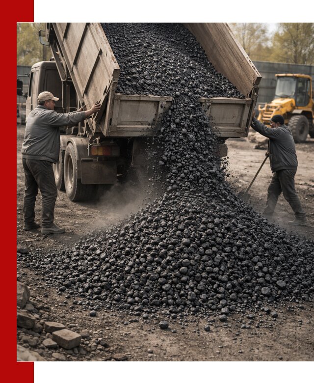 Доставка угля семечка самосвалами в Еманжелинске