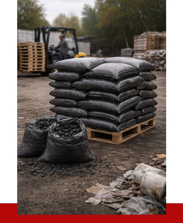 Купить уголь в мешках с доставкой в Еманжелинске от 7703 р. | ПРОНЕРУДМнж