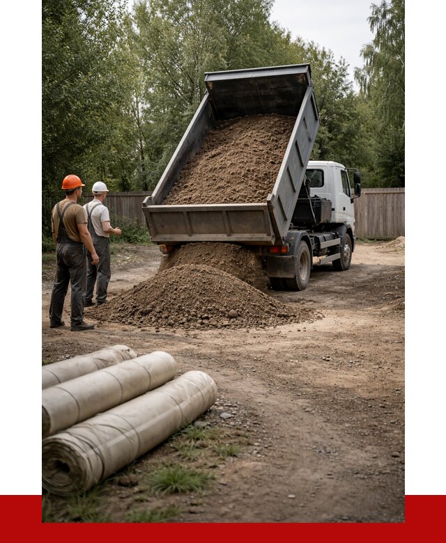 Доставка сыпучих материалов самосвалом в Еманжелинск от 4314 р. | ПРОНЕРУДМнж