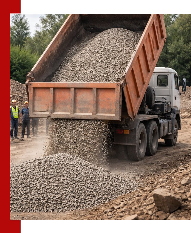 Доставка сыпучих материалов самосвалом в Еманжелинске быстро и надежно