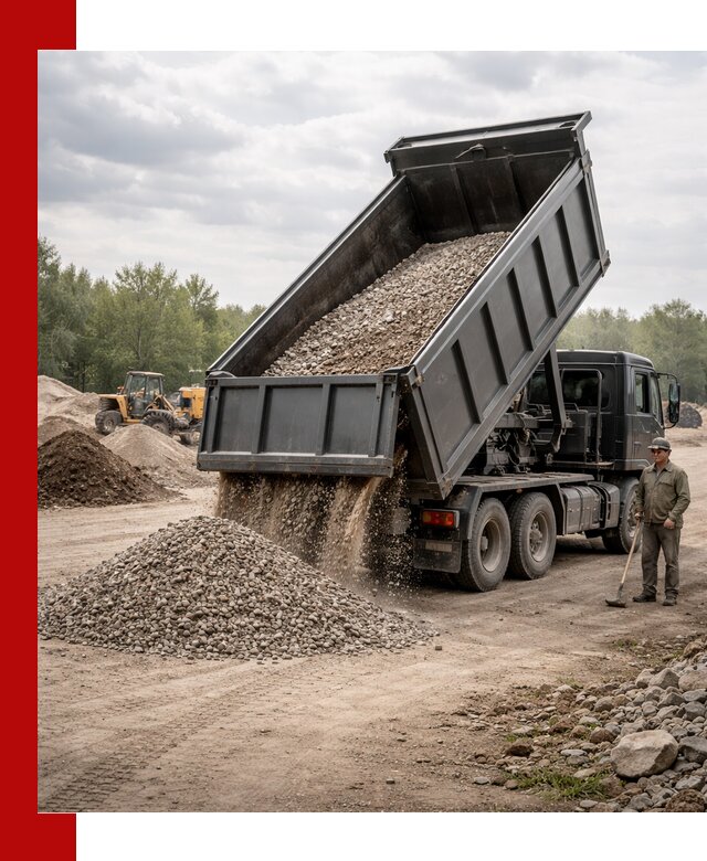 Доставка самосвалом 30 м3 по выгодным ценам в Еманжелинске