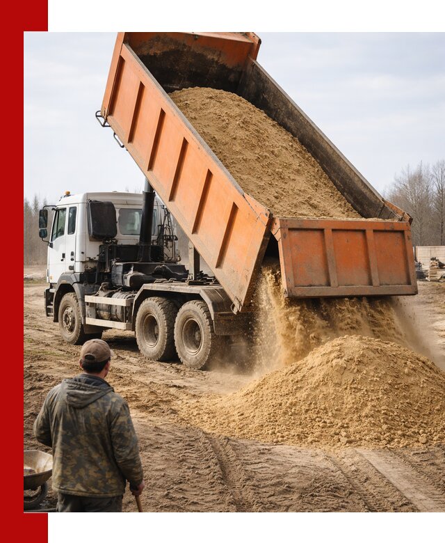 Аренда самосвала 20 тонн для перевозки грузов в Еманжелинске