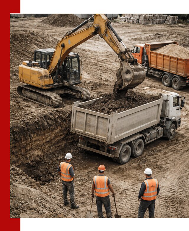 Разработка грунта для строительства и благоустройства в Еманжелинске