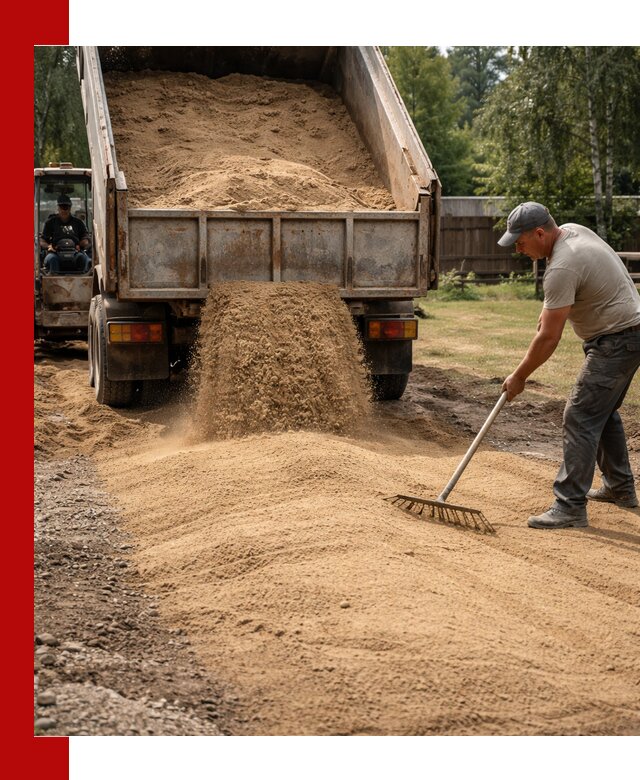 Отсыпка участка песком в Еманжелинске быстро и качественно