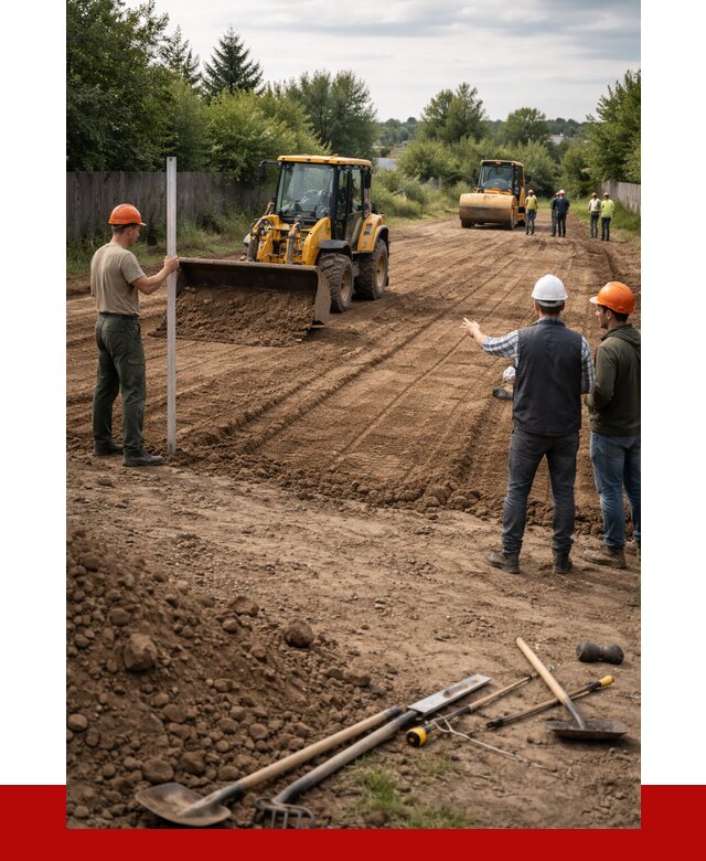 Планировка участка грунтом в Еманжелинске от 4622 р ПРОНЕРУДМнж