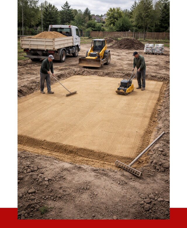 Устройство песчаной подушки в Еманжелинске от 4622 р. ПРОНЕРУДМнж